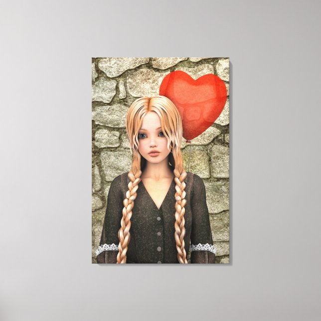 Valentinstag Leinwanddruck (Vorderseite)