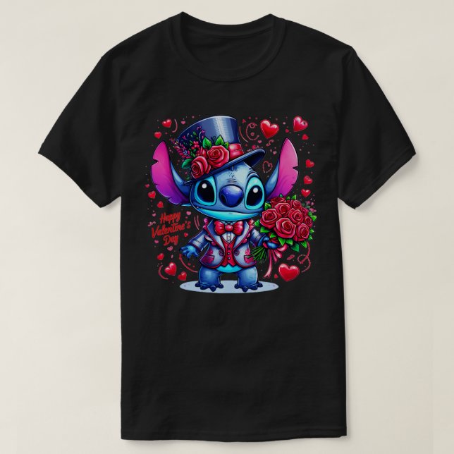 VALENTINSTAG LIEBE 2 T-Shirt (Design vorne)