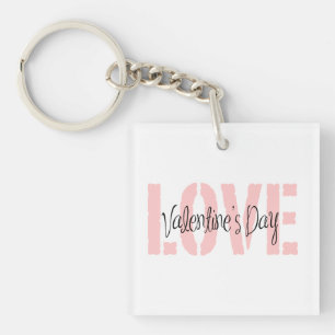 Valentinstag Liebe Akryllischer Schlüsselanhänger