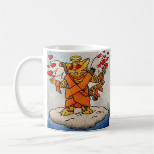 Valentinstag Liebe Cupid Kaffeetasse