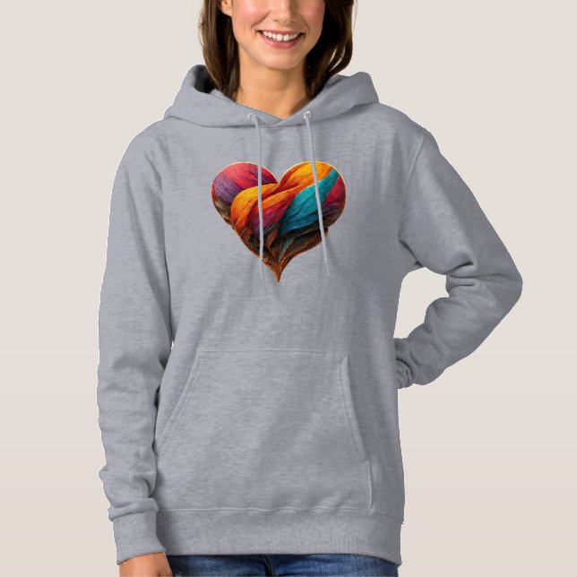 Valentinstag Liebe Dreamy Twosome Hoodie (Vorderseite)