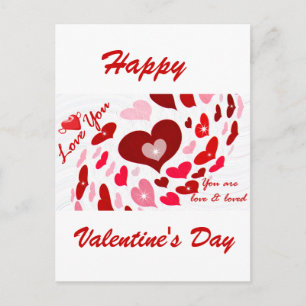 Valentinstag,Liebe_ Feiertagspostkarte