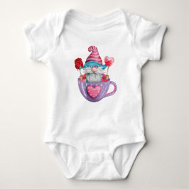 VALENTINSTAG LIEBE GNOMES BABY STRAMPLER