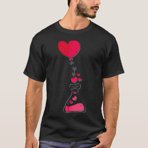 Valentinstag Liebe Herz Beste Geschenkchemie T-Shirt
