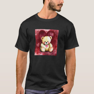 Valentinstag Liebe Herzchen Bär Teddy Girlfriend F T-Shirt