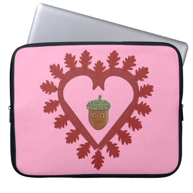 Valentinstag Liebe Herzenslust Laptopschutzhülle (Vorderseite)