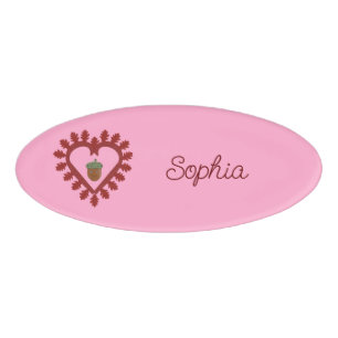 Valentinstag Liebe Herzogin Individuelle Name Namenschild