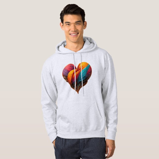 Valentinstag-Liebe Hoodie (Vorne ganz)
