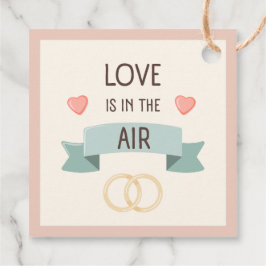 Valentinstag - Liebe liegt in der Luft Geschenkanhänger