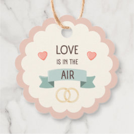 Valentinstag - Liebe liegt in der Luft Geschenkanhänger