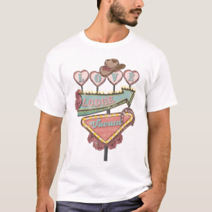 Valentinstag Liebe Lodge T-Shirt