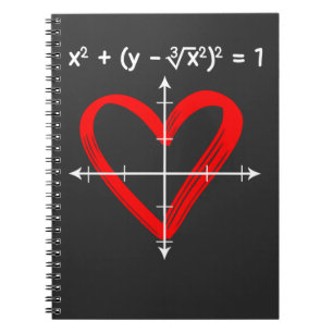 Valentinstag Liebe Mathematiker Gleichung Notizblock