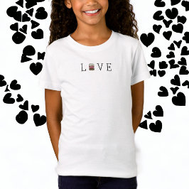 Valentinstag Liebe Mattierte Donuts Sprinkles T-Shirt