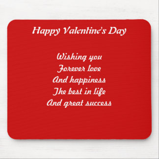 Valentinstag Liebe Mousepad