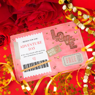 Valentinstag Liebe Paare Abenteuer Tag Gutschein