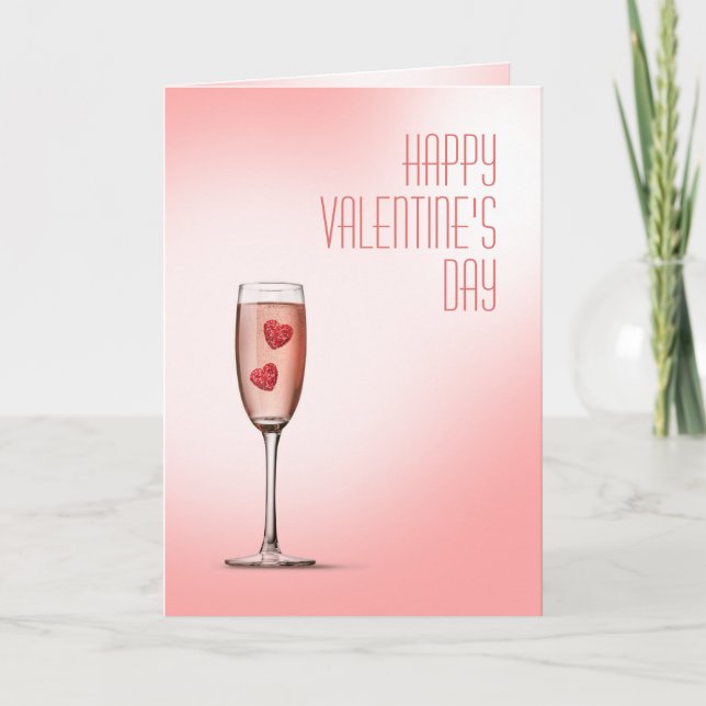 Valentinstag Liebe Potionskarte Feiertagskarte (Vorderseite)