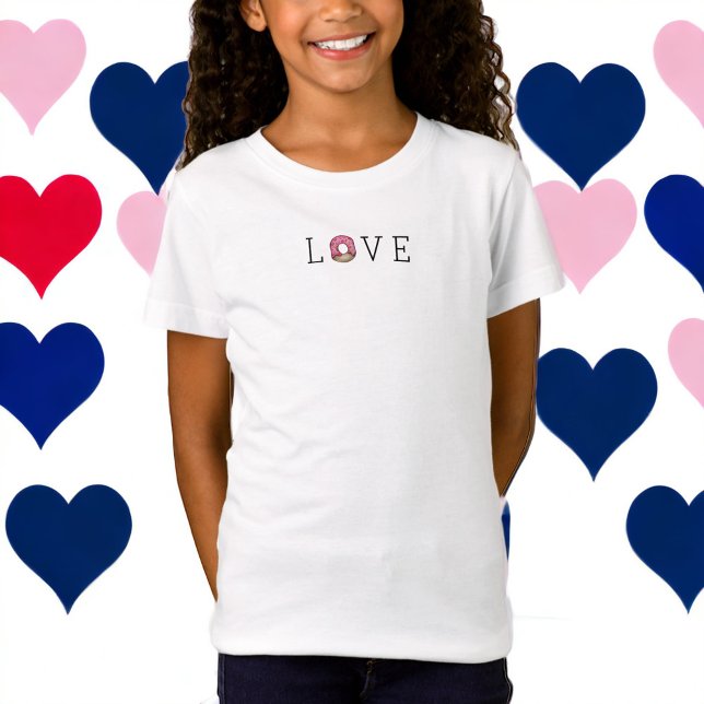 Valentinstag Liebe Rosa Sprinkles T-Shirt (Von Creator hochgeladen)