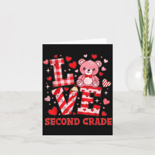 Valentinstag Liebe Zweitklässler Lehrer Karte
