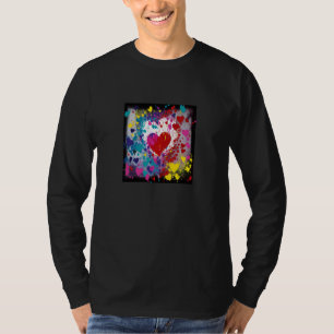 Valentinstag Liebesherz Freundin Verlobte Ehefrau T-Shirt
