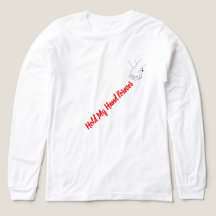 Valentinstag Line Art Händchenhalten T-Shirt | M
