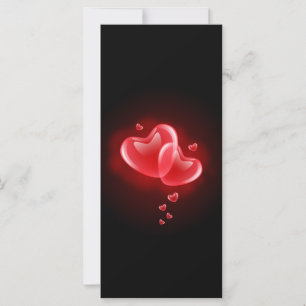 Valentinstag lodernde Herzen