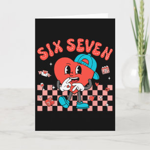 Valentinstag Lustig 67 Meme Sechs Sieben 6 7 Valen Karte