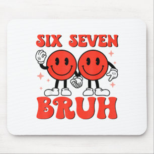 Valentinstag Lustig 67 Meme Sechs Sieben 6 7 Valen Mousepad