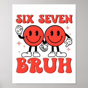 Valentinstag Lustig 67 Meme Sechs Sieben 6 7 Valen Poster