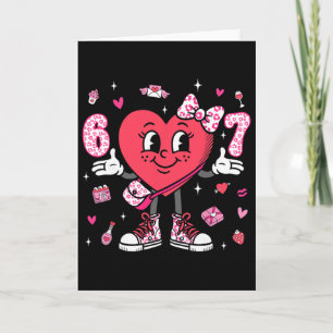 Valentinstag Lustig 67 Meme Six Seven 6 7 Valent Karte