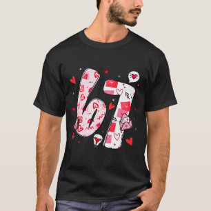 Valentinstag Lustig Sechs Sieben 6 7 Meme Männer F T-Shirt