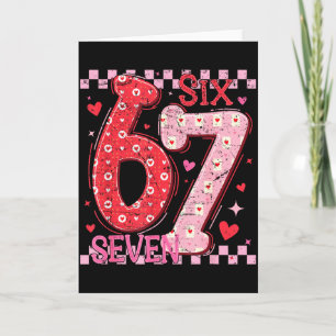 Valentinstag Lustig Sechs Sieben 6 7 Meme Slang Mä Karte