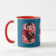 Valentinstag Lustiger Dracula Becher
