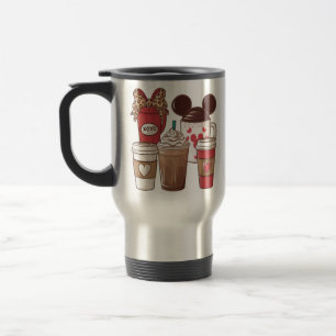 Valentinstag Lustiger Latte Kaffee Liebhaber Reisebecher