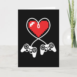 Valentinstag Lustiges Video Gamer Gaming Männer Fr Karte