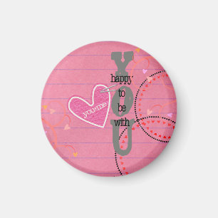 Valentinstag-Magnet Magnet
