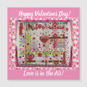 Valentinstag-Magnet Magnetkarte