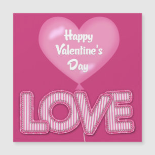Valentinstag Magnetkarte