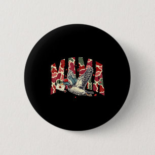 Valentinstag Mallard Camo Mama Entenjagd Frauen Button