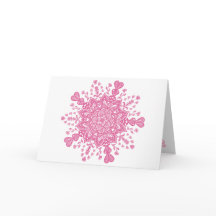 Valentinstag Mandala Card