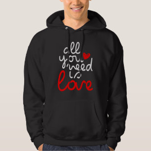 Valentinstag Männer Frauen Paare Alles was du bra Hoodie
