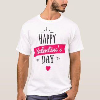 Valentinstag Männer Weißer T - Shirt
