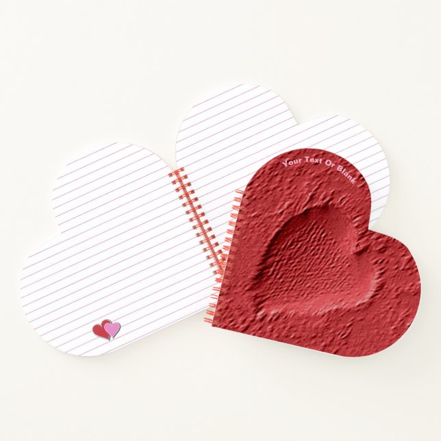 Valentinstag - Mars Notizbuch (Innenseite)