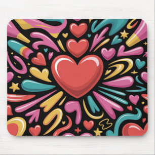 Valentinstag-Mauspad   Romantisch Mousepad