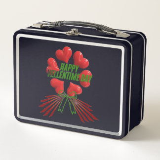 Valentinstag Metall Brotdose
