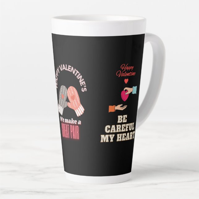 Valentinstag Milchtasse (Rechte Ecke)