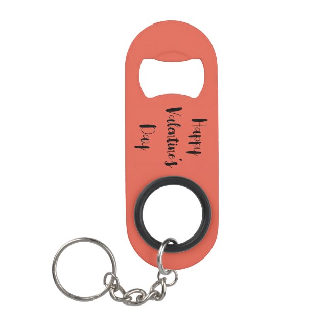 Valentinstag Mini Flaschenöffner (Vorderseite)