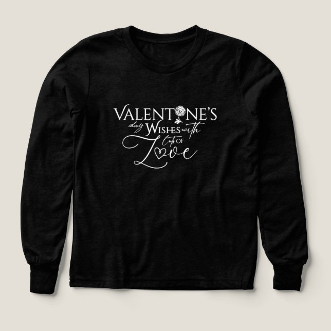 Valentinstag Minimalistische Lettering (Design Vorderseite)