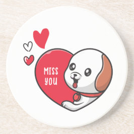 Valentinstag, Miss dich Getränkeuntersetzer