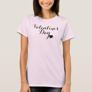 Valentinstag mit Herz T-Shirt