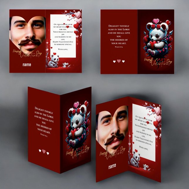 Valentinstag mit reichem Teddybär (Von Creator hochgeladen)